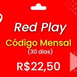 Red Play Recarga Código Mensal