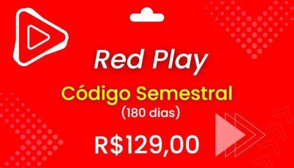 Red Play Recarga Código Semestral