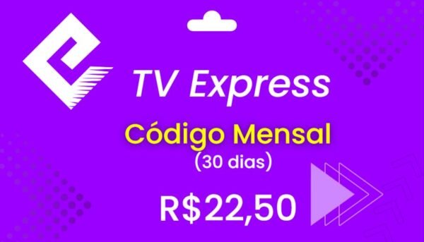 TV Express Código Recarga Mensal