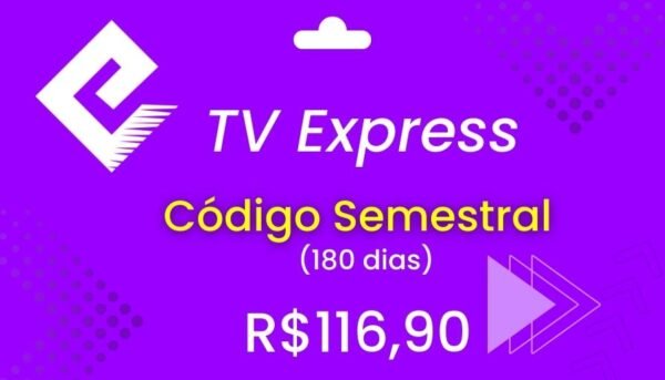 TV Express Código Recarga Semestral