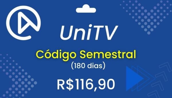 UniTV Recarga Código Semestral