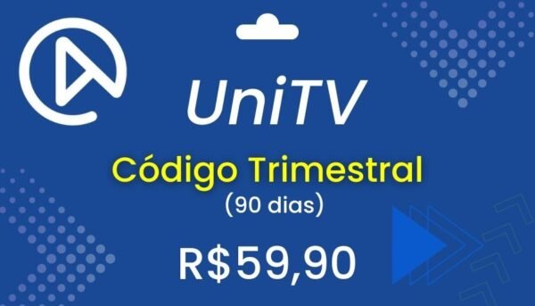 UniTV Recarga Código Trimestral