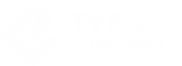 logo tv express recarga branca fundo transparente