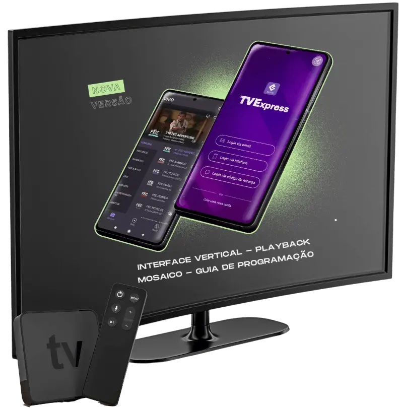 tv express recarga tv box smart tv celular